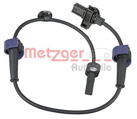 METZGER Rear Axle Right, 2-pin connector Number of pins: 2-pin connector Sensor, wheel speed 09001053 buy