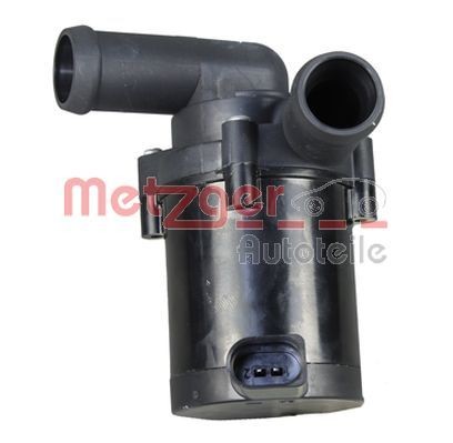 METZGER Auxiliary coolant pump 2221075 for AUDI A6, Q7, A7