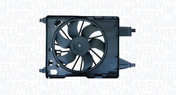 MAGNETI MARELLI Cooling fan assembly Mercedes C124 new 069422729010