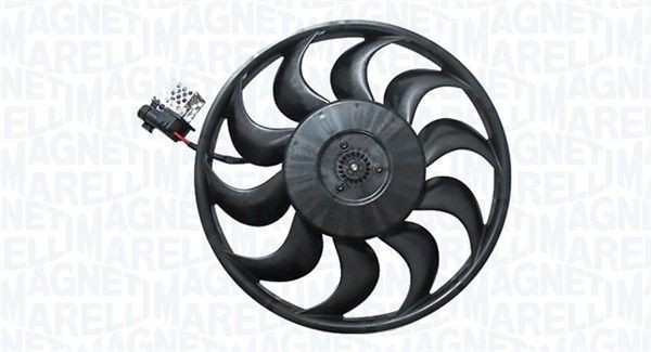 Opel MERIVA Cooling fan 15254674 MAGNETI MARELLI 069422747010 online buy