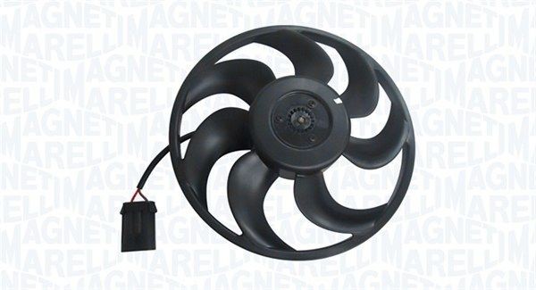 Original MAGNETI MARELLI MTC758AX Cooling fan assembly 069422758010 for OPEL MERIVA