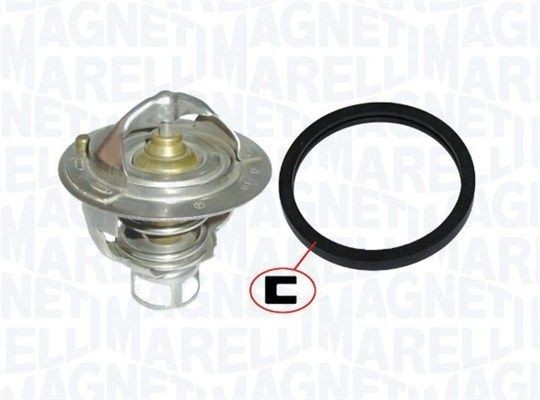 MAGNETI MARELLI 352317002380 Engine thermostat Opening Temperature: 76, 76,5°C, 64mm, with seal