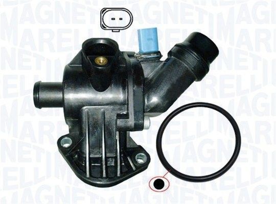 TE0010 MAGNETI MARELLI Opening Temperature: 100°C, with seal Thermostat, coolant 352317100100 buy