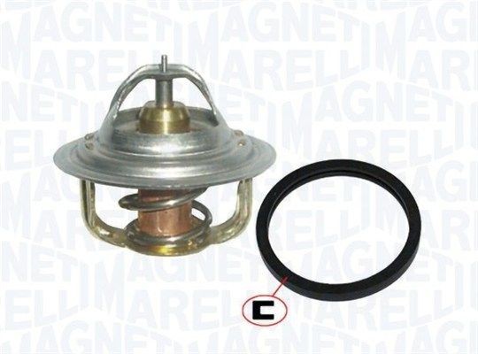 MAGNETI MARELLI 352317100380 Engine thermostat Opening Temperature: 88°C, with seal