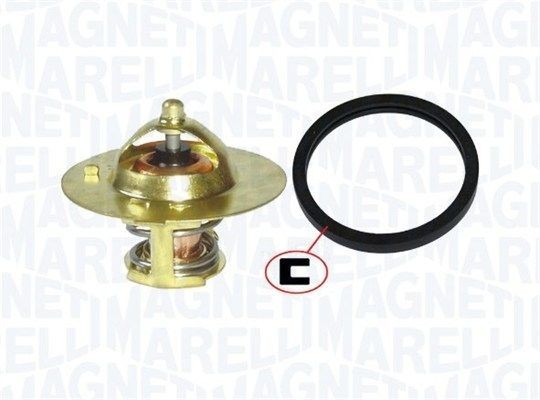 MAGNETI MARELLI 352317100400 Engine thermostat Opening Temperature: 82°C, with seal