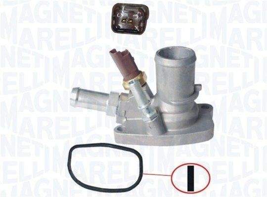 TE0046 MAGNETI MARELLI Opening Temperature: 88°C, with seal, with sensor Thermostat, coolant 352317100460 buy