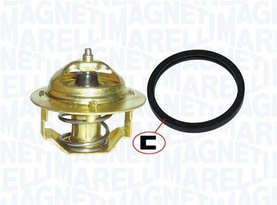 MAGNETI MARELLI 352317100590 Engine thermostat Opening Temperature: 82°C, 52mm, with seal