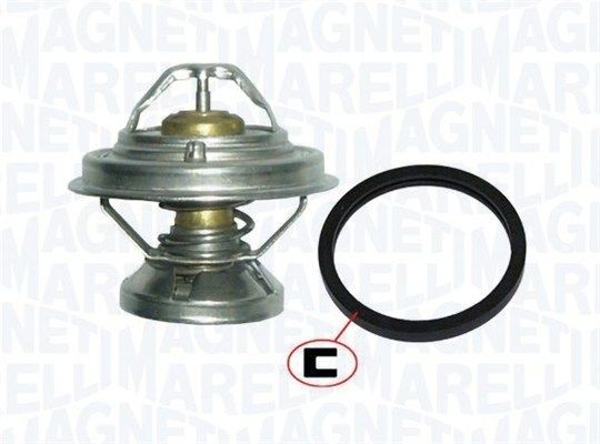 MAGNETI MARELLI 352317100630 Engine thermostat Opening Temperature: 80°C, 67mm, with seal