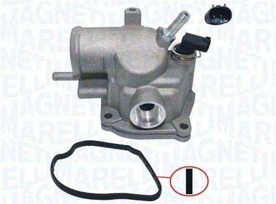 MAGNETI MARELLI 352317100720 Engine thermostat Opening Temperature: 92°C, with seal, with sensor