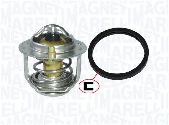 TE0079 MAGNETI MARELLI Opening Temperature: 76°C, 48mm, with seal D1: 48mm Thermostat, coolant 352317100790 buy