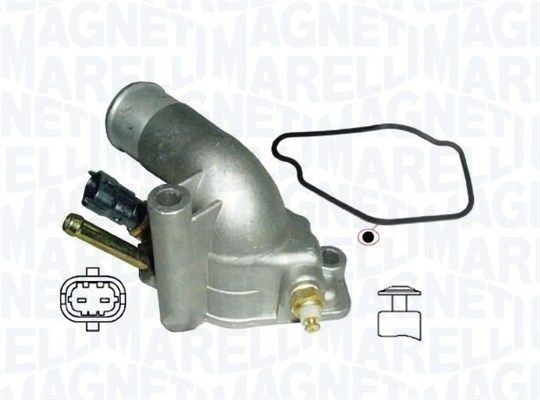 MAGNETI MARELLI 352317100910 Engine thermostat Opening Temperature: 92°C, with seal, with sensor