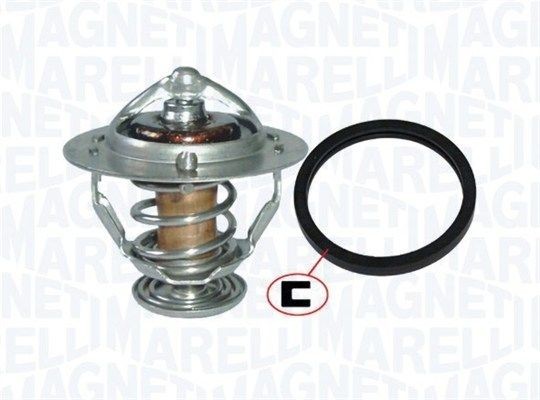 352317101230 MAGNETI MARELLI Coolant thermostat DODGE Opening Temperature: 82°C, 56mm, with seal