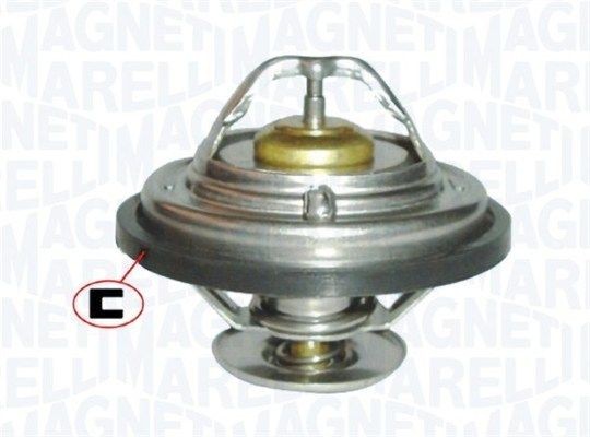 MAGNETI MARELLI 352317101280 Engine thermostat Opening Temperature: 87°C, 67mm, with seal