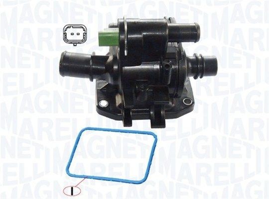 MAGNETI MARELLI 352317101580 Engine thermostat Opening Temperature: 83°C, with seal, with sensor