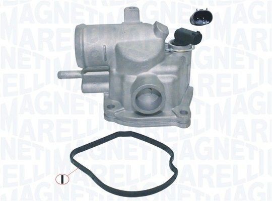 MAGNETI MARELLI 352317101800 Engine thermostat Opening Temperature: 87°C, with seal, with sensor