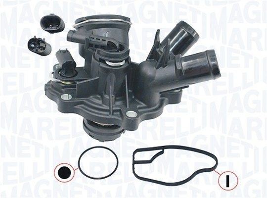 MAGNETI MARELLI 352317101840 Engine thermostat Opening Temperature: 103°C, with seal, with sensor