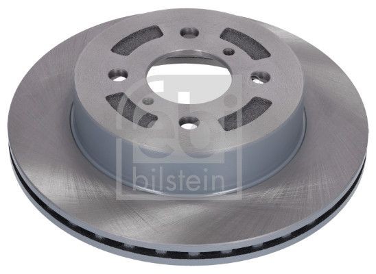 FEBI BILSTEIN 108565 Brake disc Front Axle, 256,8x17mm, 4x100, internally vented, Coated