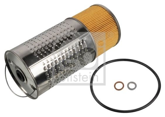FEBI BILSTEIN with seal ring, Filter Insert Inner Diameter: 25mm, Ø: 90mm, Height: 195mm Oil filters 109163 buy