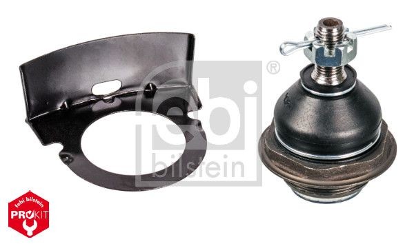 FEBI BILSTEIN 109572 Ball Joint Front Axle Left, Front Axle Right, with crown nut, 15,1mm, for control arm