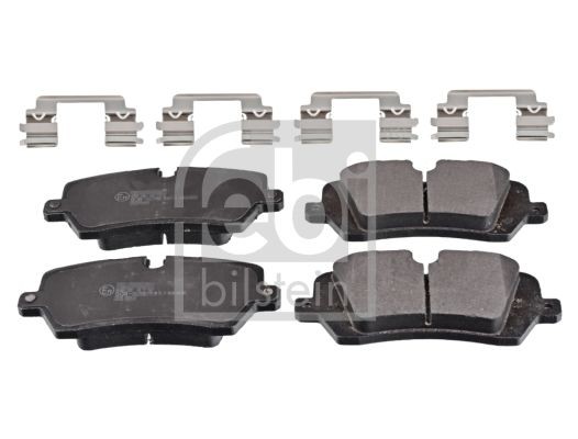 FEBI BILSTEIN 116325 Brake pad set Rear Axle, prepared for wear indicator, with fastening material