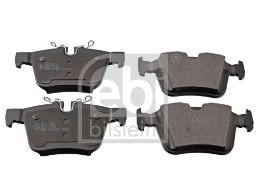 116331 FEBI BILSTEIN Brake pad set VOLVO Rear Axle, prepared for wear indicator