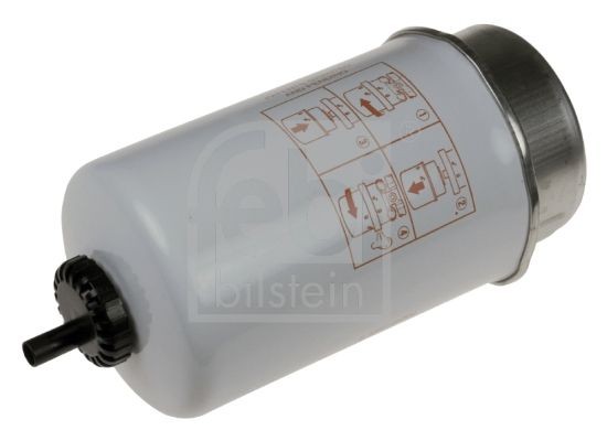 FEBI BILSTEIN Spin-on Filter, with water drain screw Height: 167mm Inline fuel filter 170051 buy