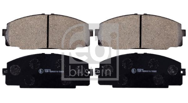 FEBI BILSTEIN Front Axle Width: 56,9mm, Thickness 1: 15,5mm Brake pads 170243 buy