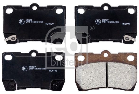 Original FEBI BILSTEIN Brake pad set 170295 for LEXUS GS