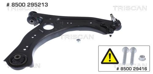 Volkswagen POLO Control arm kit 15257968 TRISCAN 8500 295213 online buy