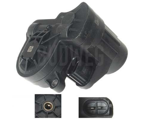 Great value for money - BUDWEG CALIPER Control Element, parking brake caliper 208016