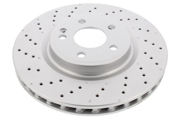 MAPCO 45751C Brake disc Front Axle, 320x30mm, 5x112, Vented, Coated