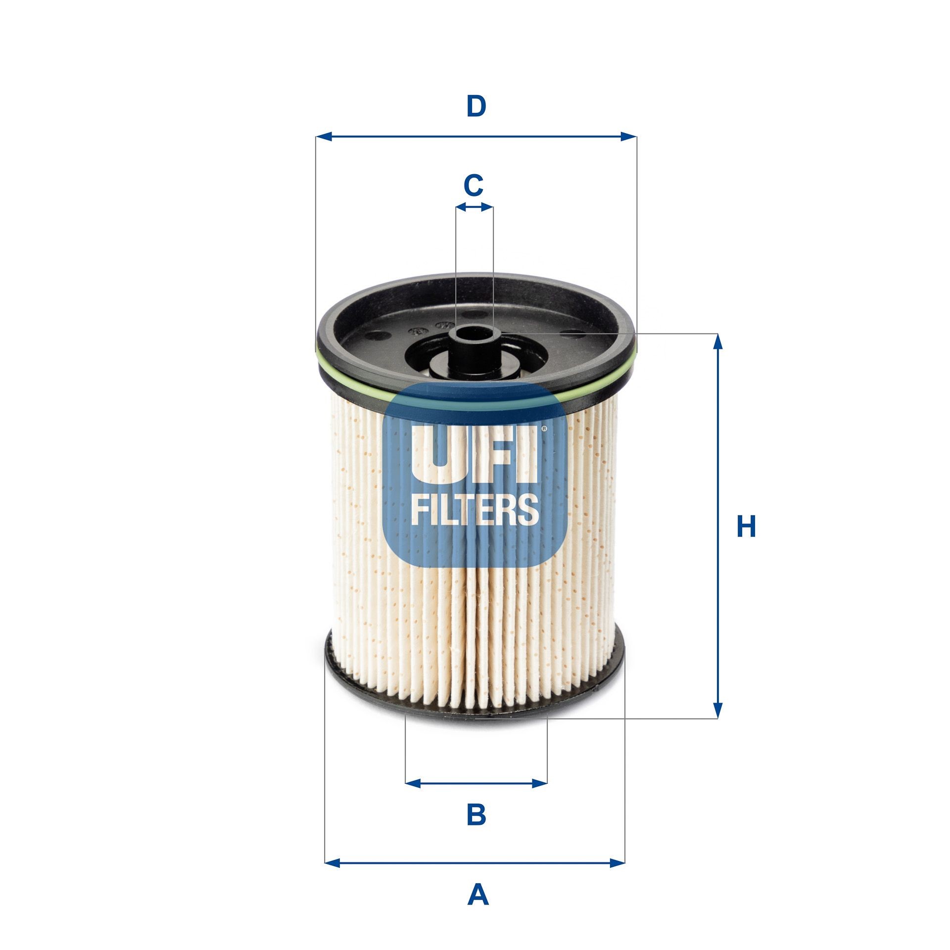 UFI 26.122.00 Fuel filter 23 304 096