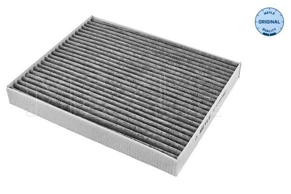 Aircon filter MEYLE with Odour Absorbent Effect, Activated Carbon Filter, Filter Insert, 240 mm x 196 mm x 28 mm - 37-12 320 0022