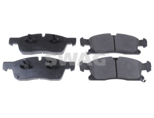 D1455-8655 SWAG Front Axle, with acoustic wear warning Width: 64,6mm, Thickness 1: 18,4mm Brake pads 19 11 6307 buy