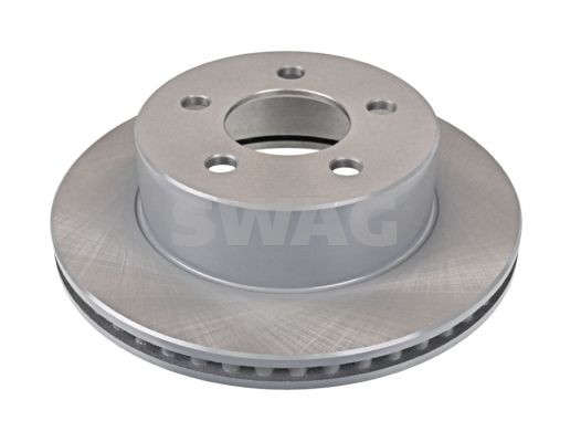 SWAG 33 10 0027 Brake disc Front Axle, 280x24mm, 5x114,3, internally vented, Coated