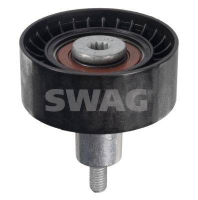 SWAG 33 10 0375 Deflection / Guide Pulley, v-ribbed belt