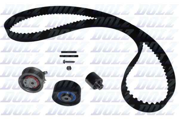 Volkswagen TOURAN Cam belt kit 15261745 DOLZ SKD047 online buy