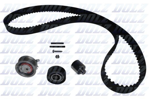 Volkswagen TOURAN Timing belt kit 15261746 DOLZ SKD048 online buy