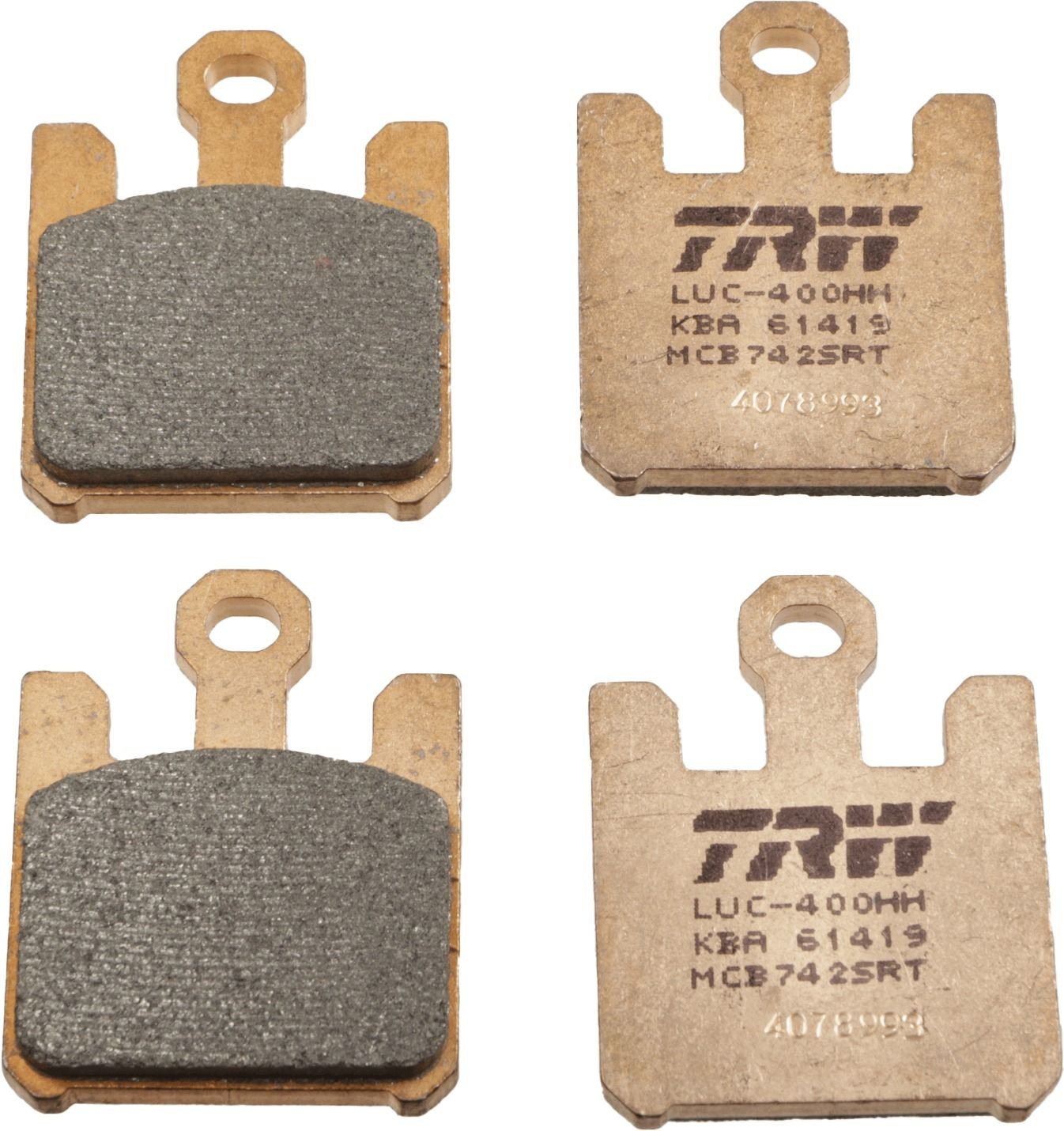 TRW Height: 49,5mm, Thickness: 7,9mm Brake pads MCB742SRT buy