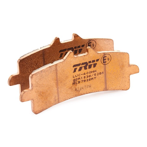 MCB792SRT Disc brake pads Sinter Road & Track TRW MCB792SRT review and test