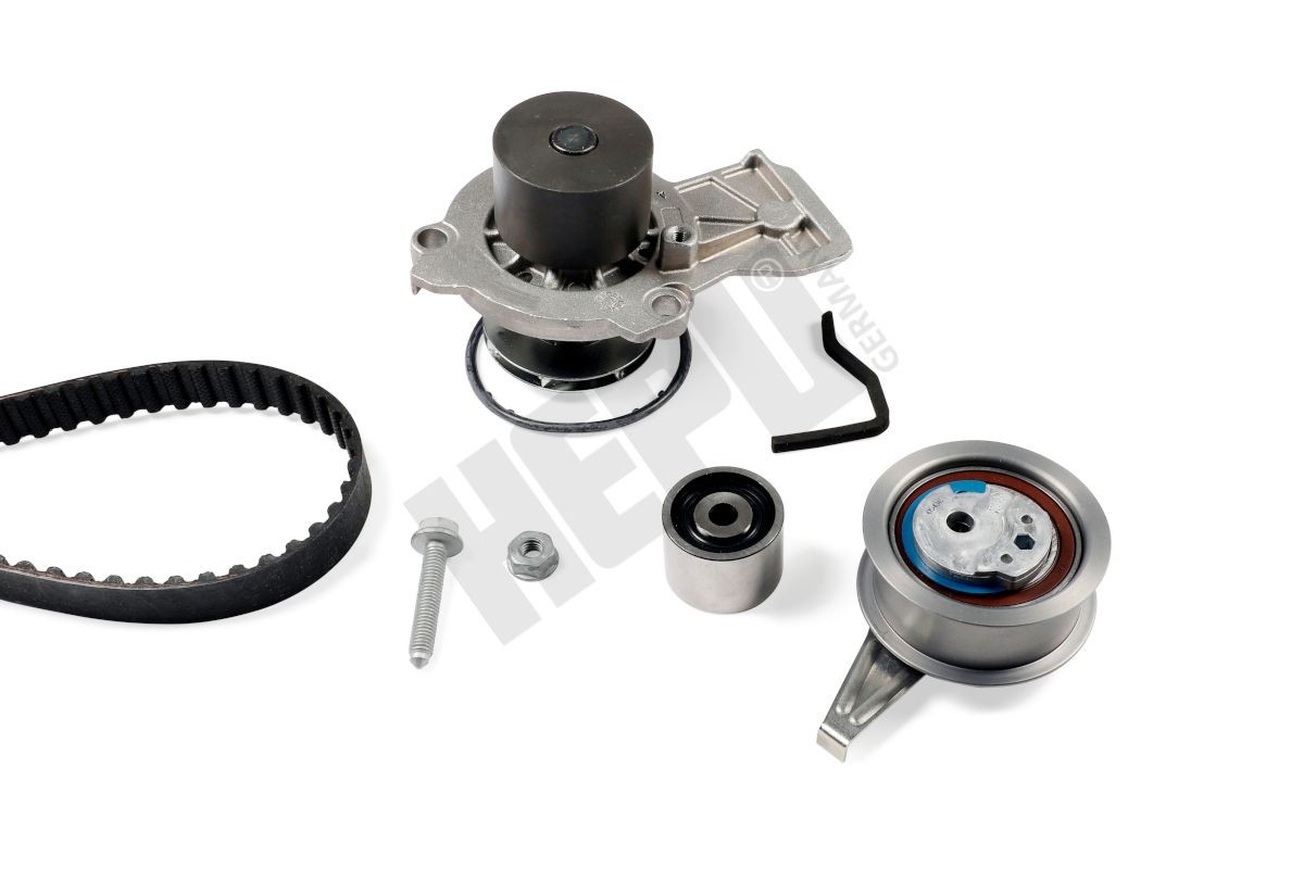Volkswagen POLO Timing belt kit with water pump 15270826 HEPU PK06790M online buy