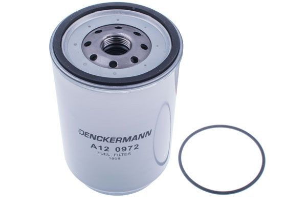 DENCKERMANN Spin-on Filter, with gaskets/seals Height: 158mm Inline fuel filter A120972 buy