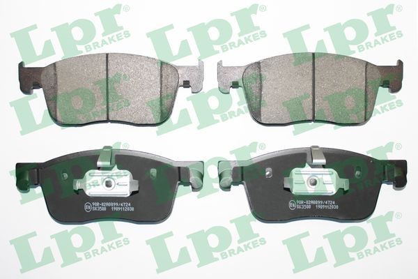 LPR Height: 69,5mm, Width: 180,2mm, Thickness: 17,3mm Brake pads 05P2030 buy