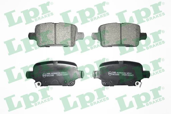 Great value for money - LPR Brake pad set 05P2047