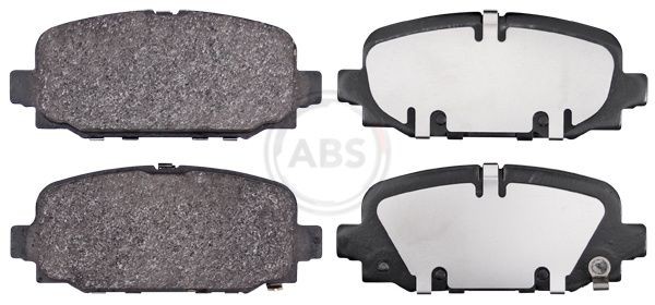 35230 A.B.S. Brake pad set JEEP with acoustic wear warning