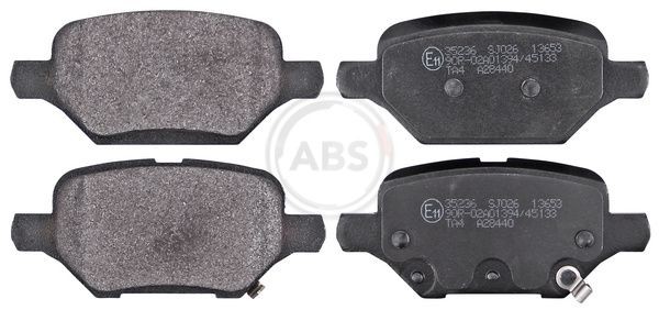 35236 A.B.S. Brake pad set OPEL with acoustic wear warning