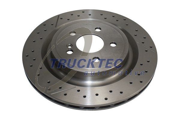TRUCKTEC AUTOMOTIVE 02.35.567 Brake disc Rear Axle, 330x22mm, 5x112, perforated/vented