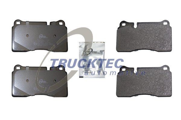 Original 07.35.311 TRUCKTEC AUTOMOTIVE Disc brake pads AUDI
