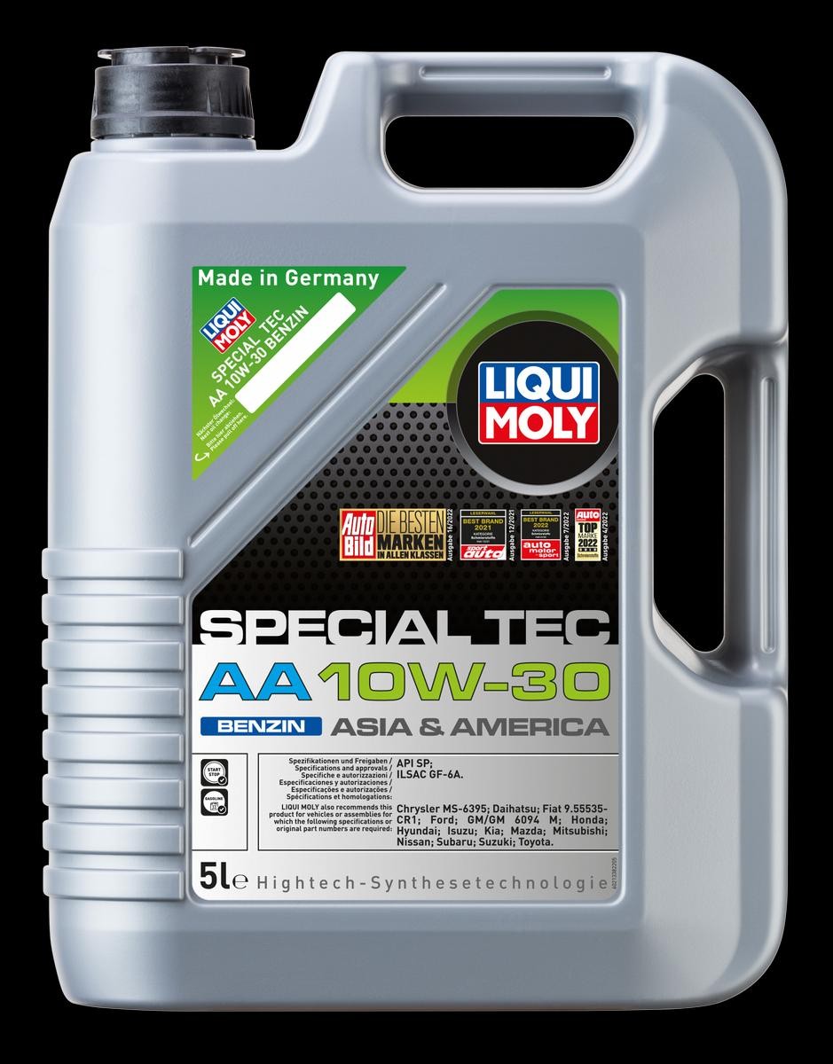 LIQUI MOLY Special Tec, AA Benzin 21338 Engine oil 10W-30, 5l
