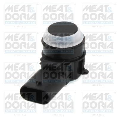 Parking sensor MEAT & DORIA Rear, black, Ultrasonic Sensor - 94699